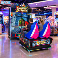 Machine de tir commerciale interactive pour 2 joueurs, simulateur de jeu d'arcade pour centres de divertissement et distributeurs