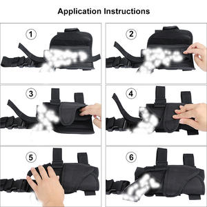 सामरिक सार्वभौमिक ड्रॉप लेग गन होल्स्टर के साथ सामरिक सार्वभौमिक ड्रॉप लेग गन होल्स्टर - Product Image 4