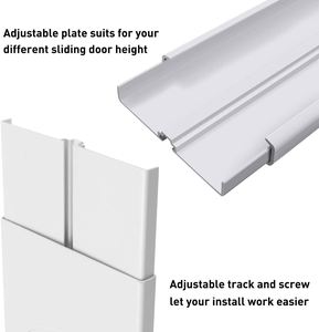 Airlock <b>Window</b> <b>Seal</b> Sliding Door Vent Kit Set for Mobile air Conditioner Airlock <b>Seal</b> Baffle Suit for Sliding Door or <b>Window</b> - Product Image 4