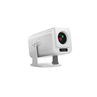 Projecteur intelligent portable pour smartphone, Android 14, mise au point automatique, Full HD 1080P natif, Bluetooth 5G, Wi-Fi, pour films en extérieur et en intérieur