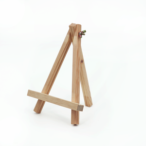 <span class=keywords><strong>2025</strong></span> Chất lượng cao Nhà cung cấp nghệ thuật tam giác máy tính để bàn gỗ hiển thị giá vẽ - Product Image 5