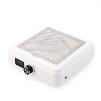 Collecteur de poussière pour ponceuse à ongles 2-en-1, moteur turbo sans balais personnalisé en usine, écran LCD, batterie 6H pour distributeurs et marques.