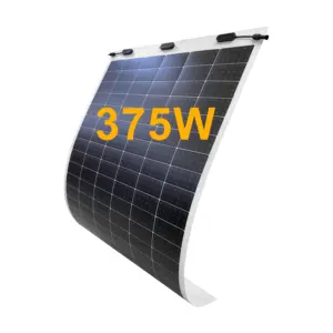 sunpower单晶太阳能电池板柔性太阳能电池板充电器600w 400w 300w 350w 275w 200w可卷曲柔性太阳能电池板