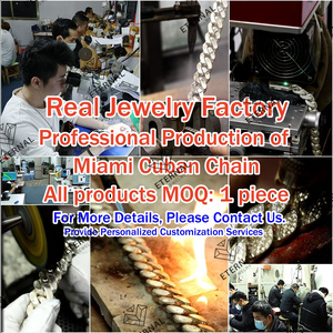 Custom 22mm S925 <strong>Silver</strong> 10k 14k 18k <strong>Solid</strong> Gold Iced Out Moissanite Lab Diamond Miami Cuban Link Chain Necklace <strong>Bracelet</strong> - Product Image 6