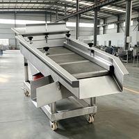 Pequeña Máquina Clasificadora de Granos con Criba Vibratoria Lineal Eléctrica Totalmente Automática para Arroz, Semillas y Componentes de Motor