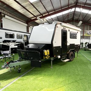 Nueva Caravana Todoterreno de 12 Pies, Modelo 2026, Diseñada para Viajes de Aventura al Aire Libre y Turismo en Todo Tipo de Terreno - Product Image 1