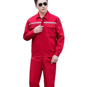 new style anti static Overalls Cotton 100% Work wear High Visibility construction clothes one piece work clothes workwear