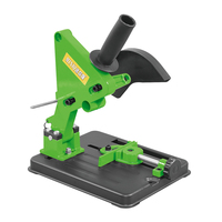 Support pour meuleuse d'angle 100/125 mm, support pour meuleuse avec profondeur de coupe de 30 mm, base en acier Q235 pour la coupe du bois/du métal