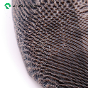 Peluca de cabello humano indio de encaje completo de 6 pulgadas, tupé de <span class=keywords><strong>prótesis</strong></span> de pelo alemán de densidad media, 8x10, para <span class=keywords><strong>hombre</strong></span> - Product Image 6