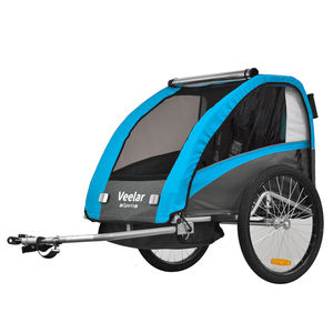 <span class=keywords><strong>Remorque</strong></span> à vélo pour enfants Veelar, simple et double passager, <span class=keywords><strong>pliable</strong></span> pour enfants - Product Image 6