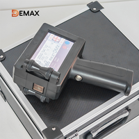DMX Taşınabilir El Tipi Mürekkep Püskürtmeli Yazıcı Tarih Kodlayıcı Karton Kutu Baskı Makinesi Zaman Tarih El Tipi Parti Kodu Yazıcısı