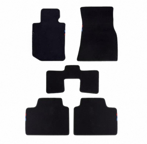 Tappetini per <span class=keywords><strong>BMW</strong></span> Nuova <span class=keywords><strong>Serie</strong></span> 1234567 X3X4X5X6, Rivestimento in Tessuto Vellutato M Performance Track - Product Image 4