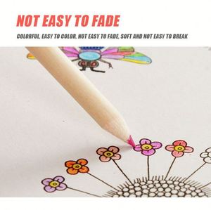 Custom Logo Promotional 3.5 Inch Colored Pencils Mini Color Pencil Set with Wooden Colour Pencils with Kraft Paper Box - Product Image 4