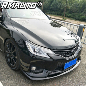 MARK X Lip <b>Car</b> Front Bumper Splitter Lip <b>Diffuser</b> Spoiler Bumper Guard MODELLISTA Body Kit for Toyota MARK X REIZ 2014-2016 - Product Image 1