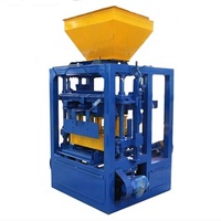 Machine automatique hydraulique de fabrication de blocs de béton creux et de briques autobloquantes DX QT4-24