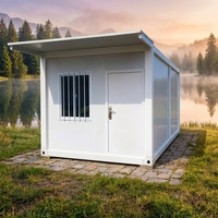 Maison préfabriquée habitable de 40 pieds STC, module mobile détachable, maison préfabriquée de luxe intégrée pour la construction