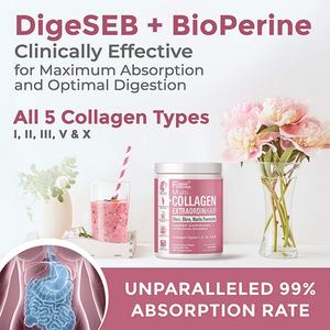 301g de Péptidos de Colágeno Múltiple con Extractos Vegetales, Suplemento Mejorado para Mujeres y Hombres, Polvo de Péptidos de Colágeno Múltiple - Product Image 3