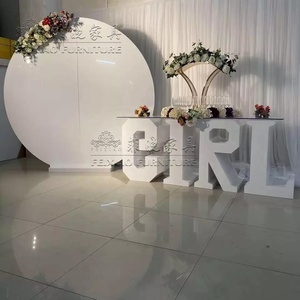 Luxury LOVE Letter metal <strong>iron</strong> <strong>Table</strong> for Wedding Stage Decoration - Product Image 2