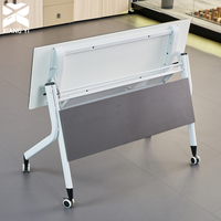 Table pliable, table de bureau, table de conférence modulaire, table pliante, table de réunion, table de formation, bureau de réunion