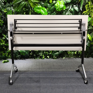 Đồ Nội Thất Trường Học Thiết Kế Hiện Đại Khung Bàn Gấp Tập Luyện Có Bánh Xe Di Chuyển Bàn Gấp Văn Phòng - Product Image 3