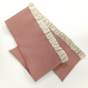Tissu côtelé élastique à bord festonné, ruban à volants pour vêtements, col de chemise, poignets, taille, ourlet, décoration, style doux - Product Image 1