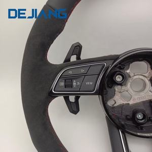 <span class=keywords><strong>Volante</strong></span> Deportivo para Automóvil para <span class=keywords><strong>Audi</strong></span> A3 <span class=keywords><strong>A4</strong></span> A5 A6 A7 S3 S4 S5 S6 S7 Q5 Q7 Q8 A1 S7 Q3, <span class=keywords><strong>Volante</strong></span> de Cuero Personalizado - Product Image 3