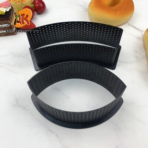 Anello <span class=keywords><strong>per</strong></span> Torta in Plastica Perforata AK a Forma di Settore, Stampi Fai-da-Te <span class=keywords><strong>per</strong></span> Mousse alla Frutta, Dessert, Utensili da Cucina <span class=keywords><strong>per</strong></span> Decorazione Pasticceria - Product Image 6