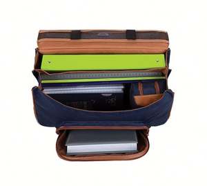 Cartable <span class=keywords><strong>Scolaire</strong></span> 38 cm Garçon CP au <span class=keywords><strong>CE2</strong></span> Bleu avec Logo Brodé Sac à Dos <span class=keywords><strong>Scolaire</strong></span> pour Garçon - Product Image 3