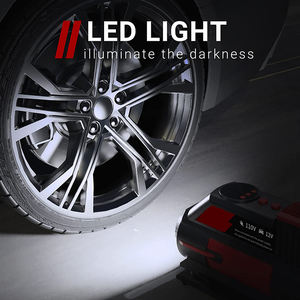 סין wanpu 2023 החדש משאבת אוויר מכונית חשמלית מדחס אוויר דיגיטלי חכם 150 מדחסים אוויר ללא שמן psi - Product Image 5