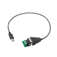 Adaptador USB a RS485, Cable de Comunicación Serial, Velocidad de Transmisión de 300bps~10Mbps