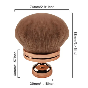 <span class=keywords><strong>Brocha</strong></span> de <span class=keywords><strong>maquillaje</strong></span> corporal extra grande Aplicador de espalda de bronceado instantáneo Blend & Blur Kabuki Brush Self Tanning Cream Blend Brush - Product Image 4