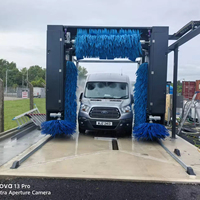 Système de lavage de voitures automatique intelligent à 360° avec portique de lavage personnalisé de 2,8 m de hauteur et système de recyclage de l'eau
