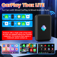 Kit Carlink USB Tbox Lite Car Play 32 Go Android Auto Wireless Carplay Auto Ai Box pour voiture Apple Netlfix Google