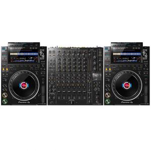 NOUVEAU Pack DJ professionnel haut de gamme 2 CDJ-3000 sans fil avec contrôleur de mixage professionnel 6 canaux DJM-V10 Origine US - Product Image 1