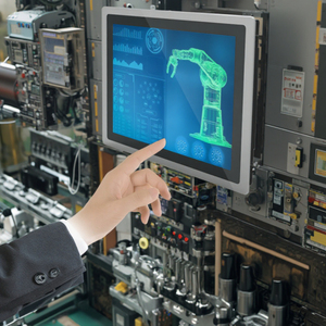 IP65 Lớp Mới <span class=keywords><strong>12.1</strong></span> 21.5 \ "Điện Dung/Điện Trở Cảm Ứng LCD Công Nghiệp Bảng Điều Chỉnh Đúng Phẳng Nhúng Màn Hình Chống Thấm Nước Cho Sử Dụng Ngoài Trời - Product Image 1