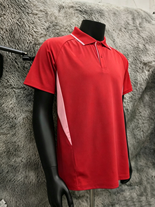 Chemises polo de sport à séchage rapide personnalisées en gros avec logo, t-shirts d'entraînement respirants pour hommes, été - Product Image 3