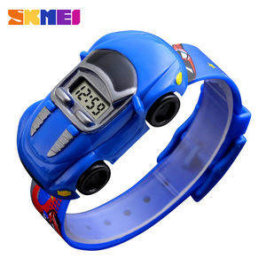 <span class=keywords><strong>Montre</strong></span> numérique pour enfants SKMEI 1241, mignonne, élégante, bracelet en caoutchouc, cadran créatif en forme de <span class=keywords><strong>voiture</strong></span>, <span class=keywords><strong>montre</strong></span> à aiguilles pour enfants - Product Image 2
