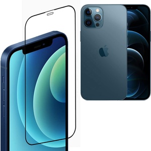 แผ่นกระจกเซรามิกเคลือบด้าน9D พรีเมี่ยมมีกาวเต็มแผ่นกันแรงกระแทกสำหรับ iPhone 16 PRO MAX ฝาครอบสมาร์ทโฟน17 PRO MAX - Product Image 1
