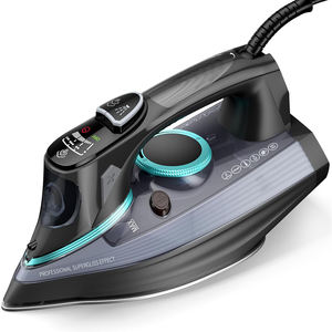 2200-3200W Bügeleisen Antihaft-Keramik-Soleplate-Dampf bügeleisen 3-Wege-Auto-Abschaltung Digitales LCD-Display Anti-Tropf-Tipps für zu Hause - Product Image 2