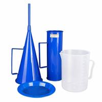 Mud Testing Kit 3-Piece Set Drilling Fluid Density Mud Balance Marsh Funnel Viscometer Sand Content Kit