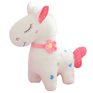 Vente chaude Personnalisable Cheval En Peluche Jouet Nouveau & Ins pour Couples Doux Écologique EN71 Certifié Poupée - Product Image 1