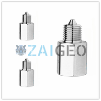 Pièces de jet d'eau H2O Jet 301026-6 058661-6 Adaptateur de coupure courte Corps de l'adaptateur Pièces de découpeuse à jet d'eau Accessoires de jet d'eau Remplacement