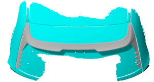 3 pcs/set Aileron de toit en fibre de carbone pour BMW Série 3 M3 G81 Touring 5 portes Estate 2021-2023 - Product Image 3