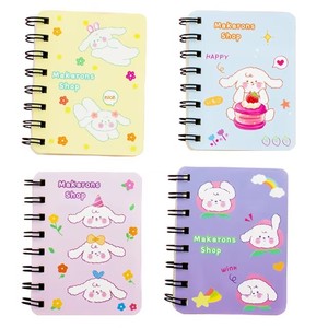 สมุดโน้ตแบบม้วนลาย<span class=keywords><strong>การ์ตูน</strong></span> สมุดพกพา ลายหมีน้อยน่ารัก จดบันทึกการบ้าน ใส่กระเป๋าได้ - Product Image 3