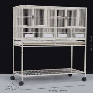 Vente en gros grande cage à oiseaux cage pour perroquets cages pour pièges à pigeons <span class=keywords><strong>volière</strong></span> à oiseaux - Product Image 3
