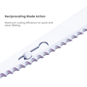 Cuchillo Eléctrico Recargable de Repuesto para Carne, Cuchillo Eléctrico para Pan, Cuchillo Fileteador Inalámbrico de Litio para Filetear Pescado - Product Image 6