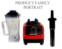 1500W 2L Elektrische Waterdichte Outdoor IJsbreker Smoothie Maker Multifunctionele Blender Geluidsarme Voedselmixer Fabrieksdirect
