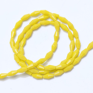 48 Pezzi / Filo <span class=keywords><strong>Perline</strong></span> in Cristallo a Punta Lunga Biconica 6*12mm Materiale DIY per Scarpe Fiori Accessori per Abbigliamento - Product Image 5