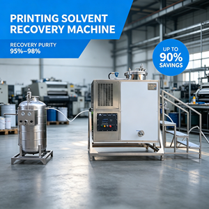 Machine de récupération de solvants antidéflagrante à haute efficacité pour le recyclage de l'acétone et du méthanol dans l'industrie des revêtements peinture - Product Image 1