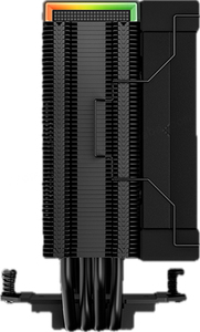 Deepcool lak400 hiển thị kỹ thuật số 4 ống dẫn nhiệt tương thích tháp đơn làm mát bằng không khí tản nhiệt cho máy tính để bàn CPU mát - Product Image 3